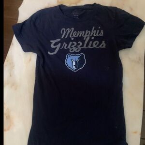 I am selling a navy Memphis Grizzly short sleeve shirt!!